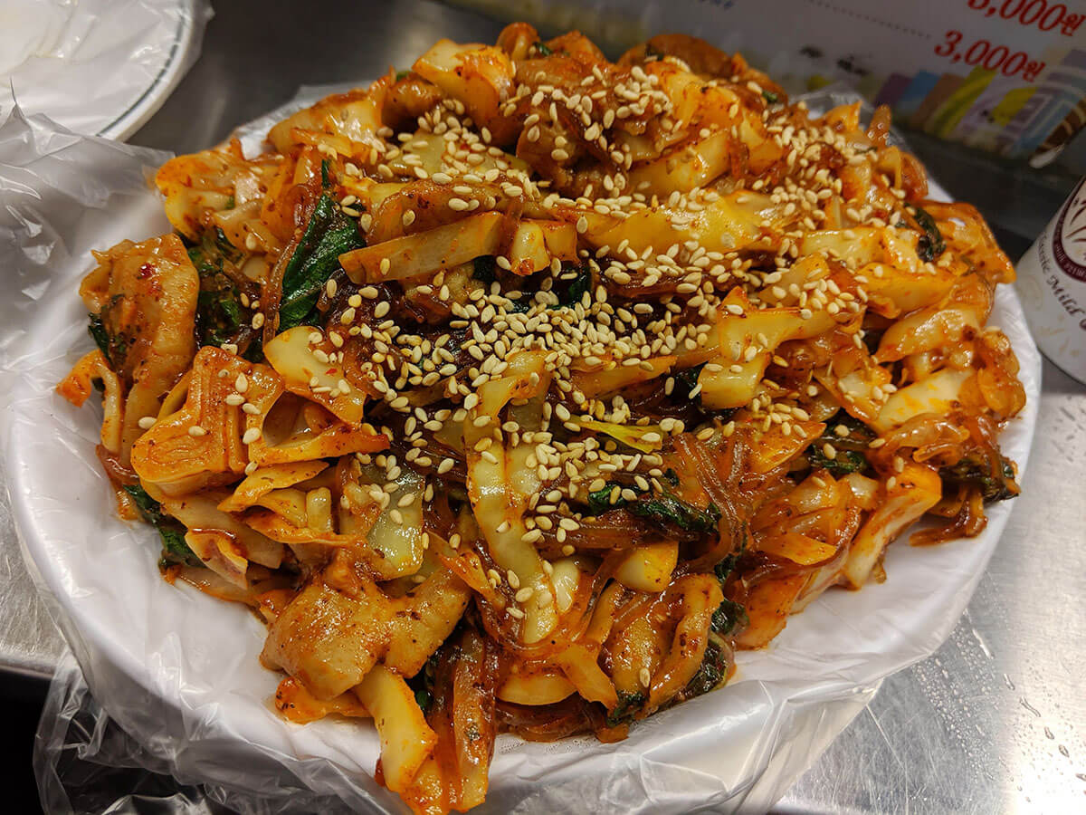 広蔵市場で激ウマ韓国ごはんを