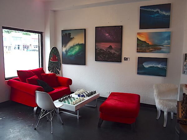 guam coffee slut コーヒースラットの店内