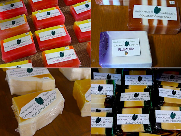 ハマモトガーデンズのハンドメイドソープ