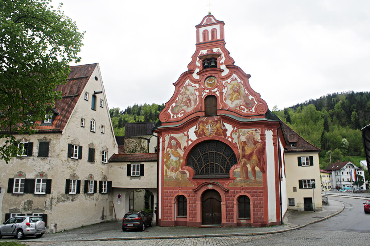 フュッセンの聖霊シュピタール教会（Heilig-Geist-Spitalkirche）
