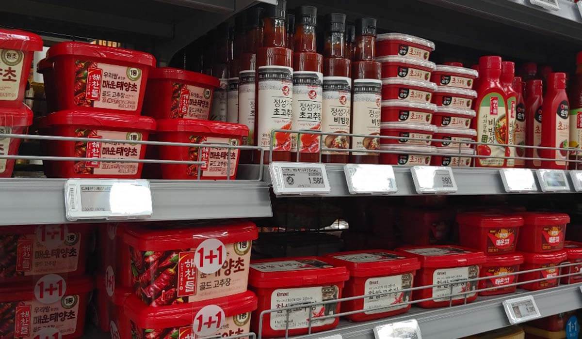 韓国のEマートで韓国料理に使える調味料を購入