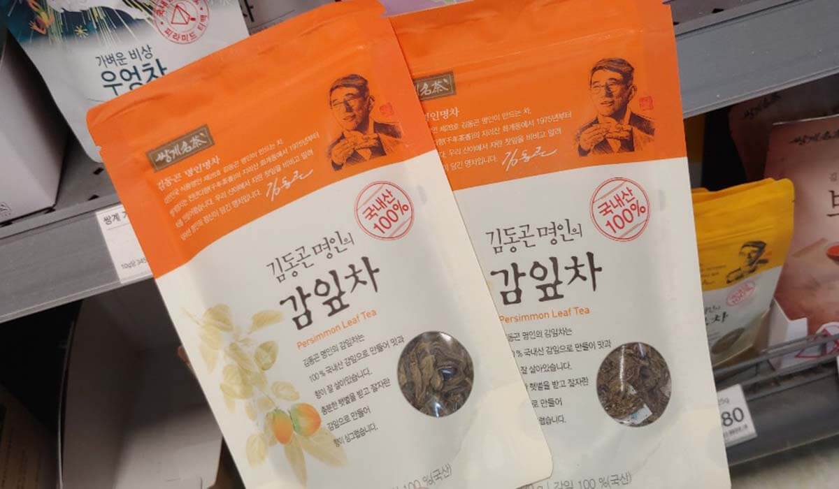 韓国お土産におすすめ♡健康でオシャレな伝統茶柿の葉茶
