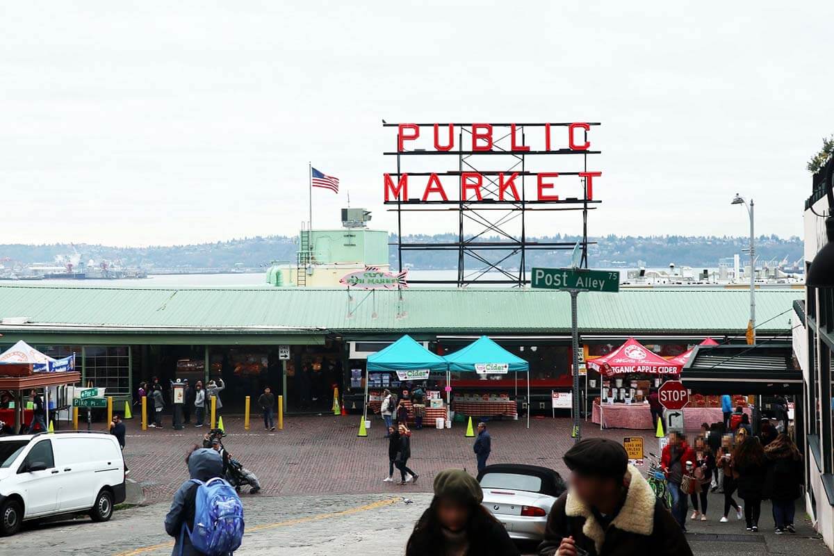 パイクプレイスマーケットは全米で最も古い市場