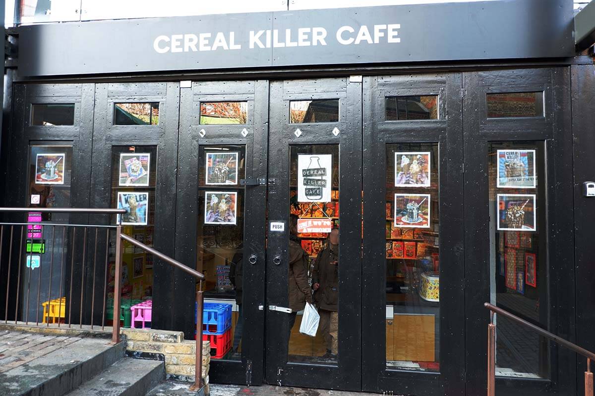 ロンドン・レトロでポップな「シリアルキラーカフェ（Cereal Killer Cafe）」